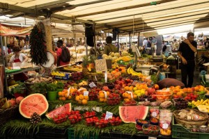 Some of the markets fresh products
