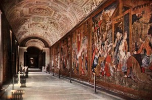 vatican museums tapestry gallery